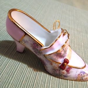 Lena Liu's Porcelain Fancy Shoes Double Fluted shoe